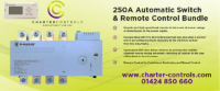 250A Automatic Transfer Switch + ATS-REMOTE