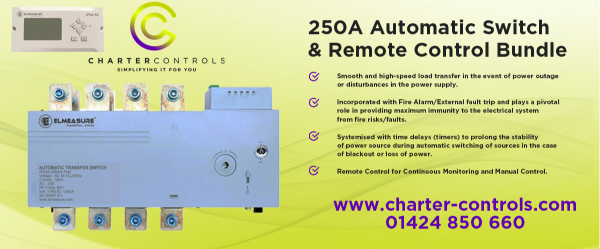 250A Automatic Transfer Switch + ATS-REMOTE