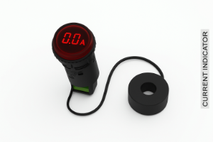 Current Indicator Red 24V Dc