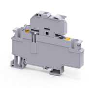 6mm² PUSH IN FUSE Terminal Block 110-240V