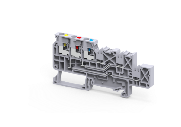2.5 mm² 4 WIRE PUSH IN POWER Terminal Block