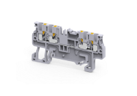 1.5 mm² FEED THROUGH 4 WIRE PUSH IN Terminal Block