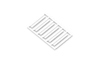 Single sheet of 120 BLANK MARKER CARD FOR 1.5mm² Terminal Block