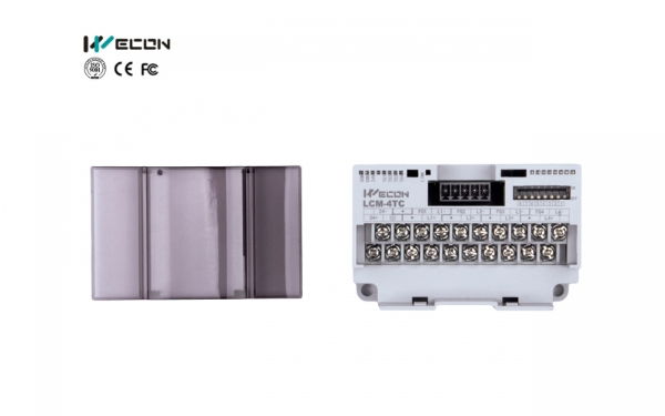 LCM-4TC 4 channel thermocouple expansion module top