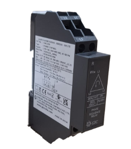 Relay with 30% fixed asymmetry detection, 1 C/O contact, 208-480 VAC.