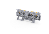 4 mm² FEED THROUGH 4 WIRE PUSH IN Terminal Block