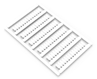 Single sheet of 84 BLANK MARKER CARD FOR 2.5mm² Terminal Block