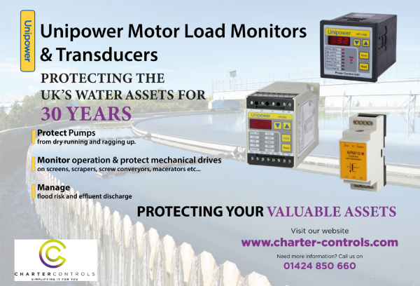 Unipower Motor Load Monitors Water Industry 