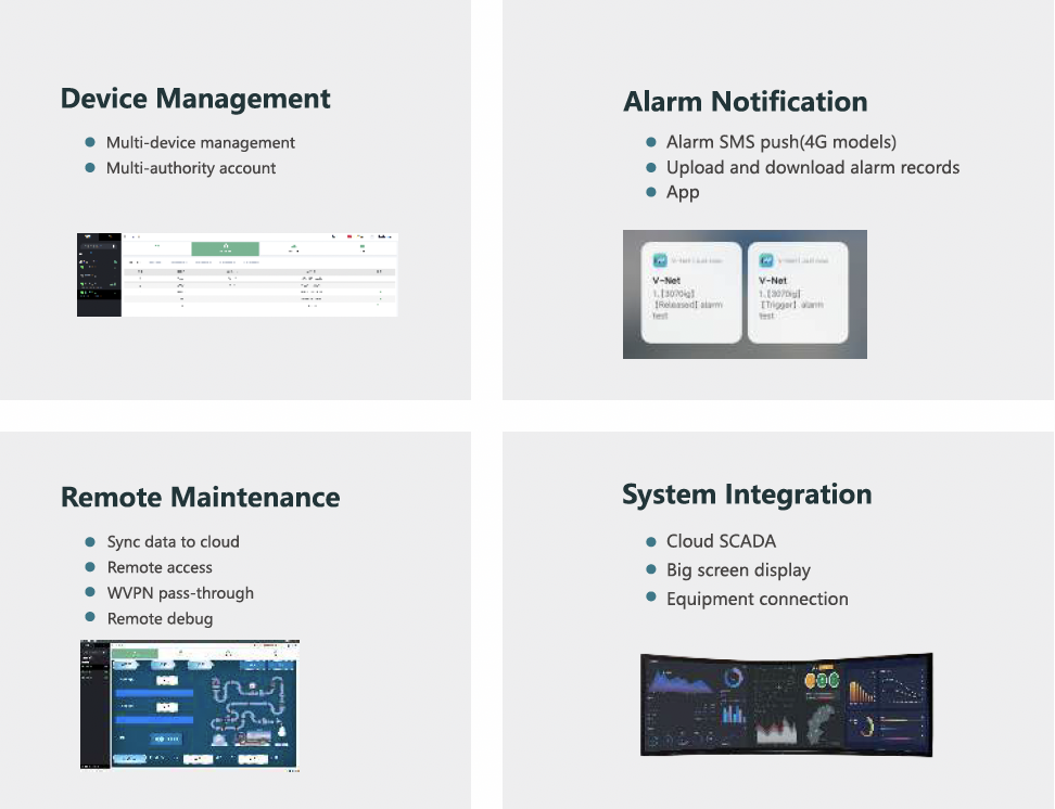 WECON V-Net VNET Features