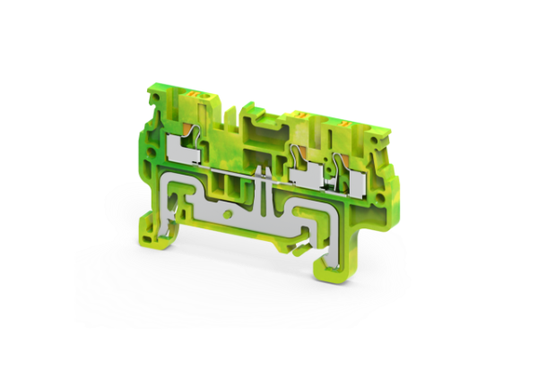 1.5 mm² GROUND 3 WIRE PUSH IN Terminal Block