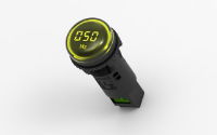 Frequency Indicator Yellow 70-240V Ac