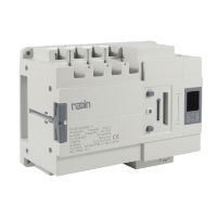300A 4 pole, 3 position ATS, Instant changeover with fire-link & RS485 & optional external display