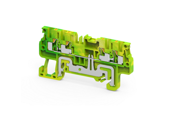 1.5 mm² GROUND 4 WIRE PUSH IN Terminal Block