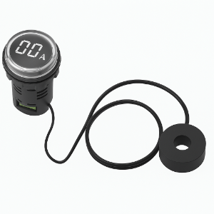 Current Indicator Clear 24V Dc