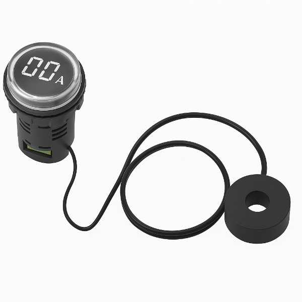 Current Indicator Clear 24V Dc