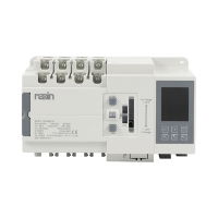 32A 4 pole, 3 position ATS, Instant changeover with fire-link & RS485 & optional external display